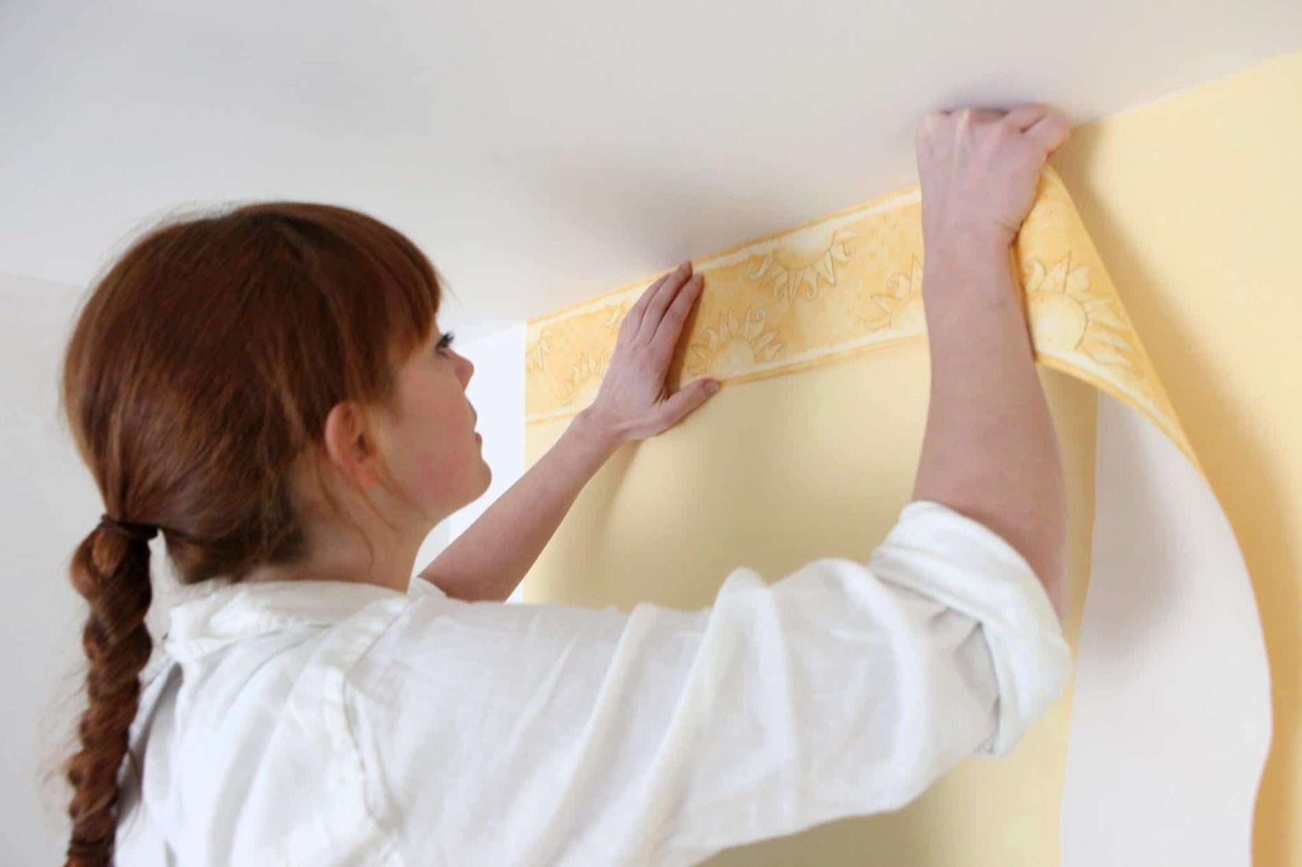 Professional commercial wallpaper installation